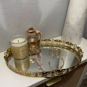 Vanity Mirror Tray